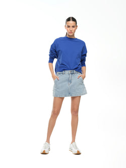 HARPER SWEAT - COBALT