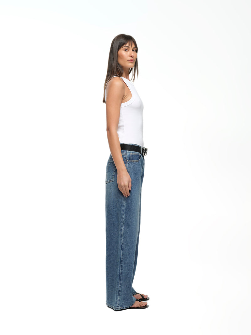 RIB TANK - WHITE