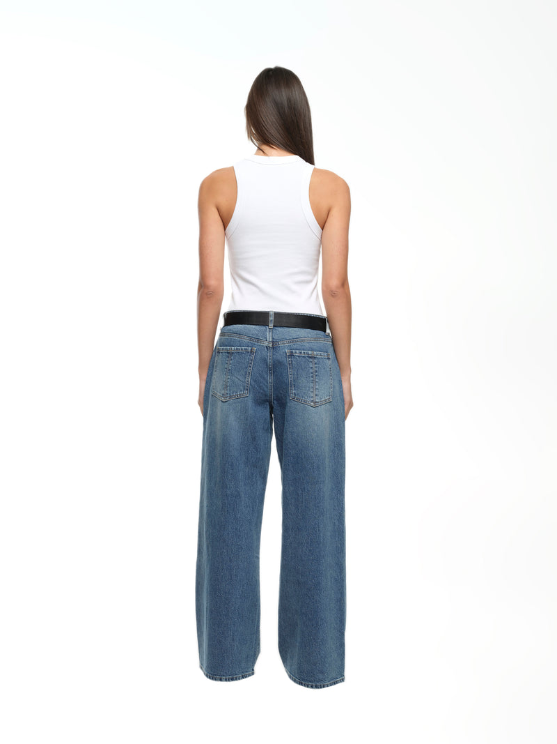 RIB TANK - WHITE