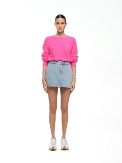 CREW JUMPER - BUBBLEGUM
