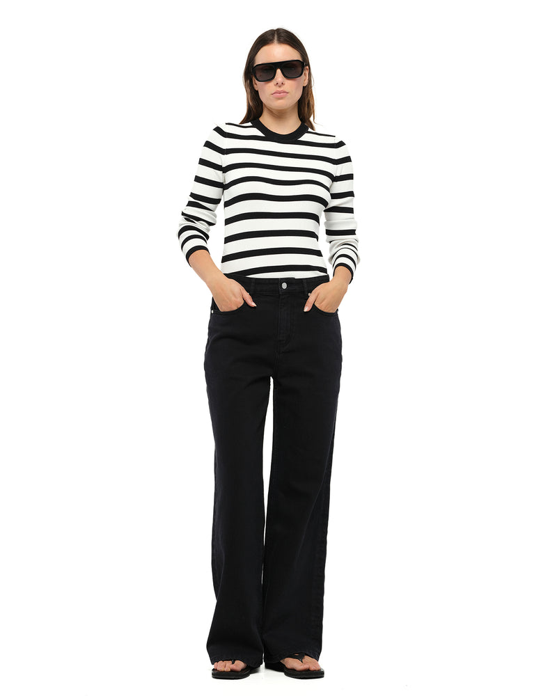 AGNES LONG SLEEVE KNIT TOP