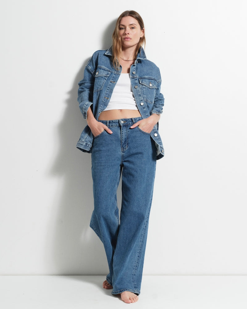 JJXX Tussenjas 'JXAlys' in Blauw Denim | ABOUT YOU JJXX Tussenjas 'JXAlys' in Blauw Denim | ABOUT YOU