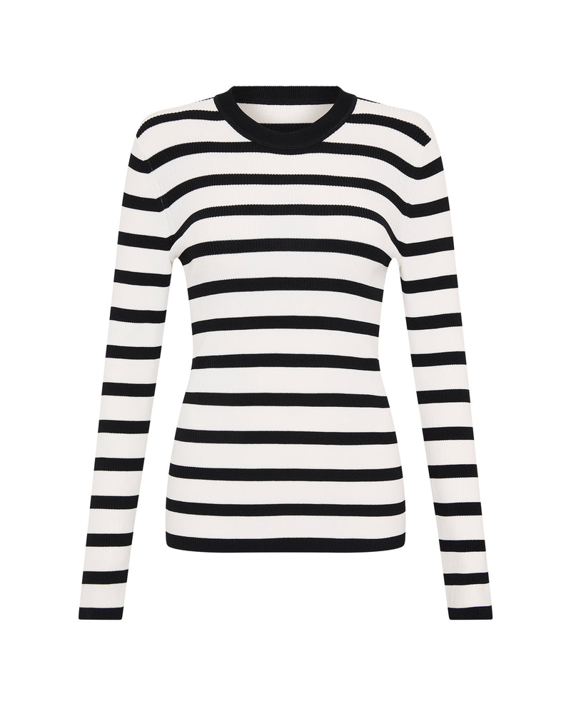 AGNES LONG SLEEVE KNIT TOP