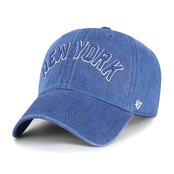 New York Yankees Timber Blue Script Lennon 47CLEAN UP