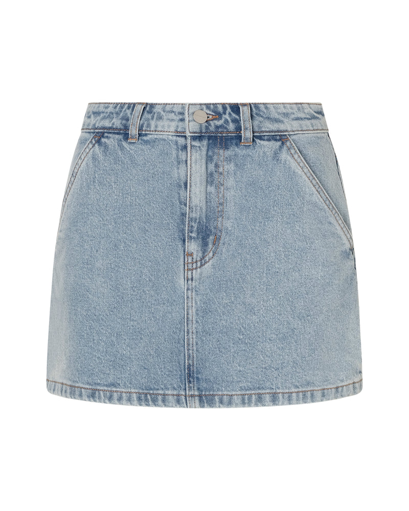 SACHA SKIRT - FADED INDIGO