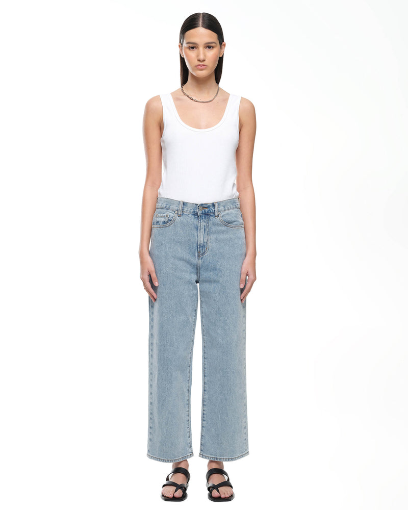 CROP WIDE LEG