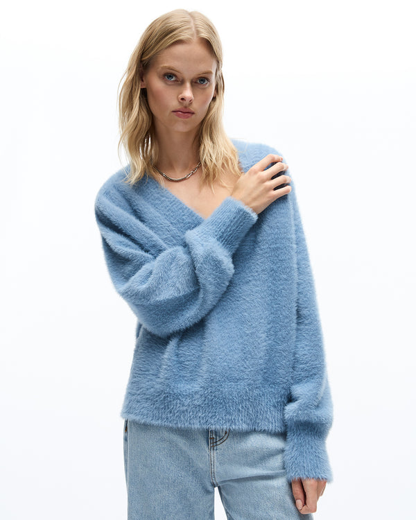 ZALI KNIT - BLUE FOG