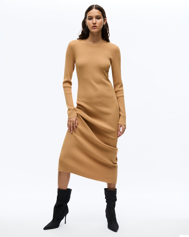 CAMILLA LONG SLEEVE KNIT DRESS