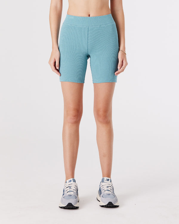 RIB BIKE SHORT - BRISTOL BLUE