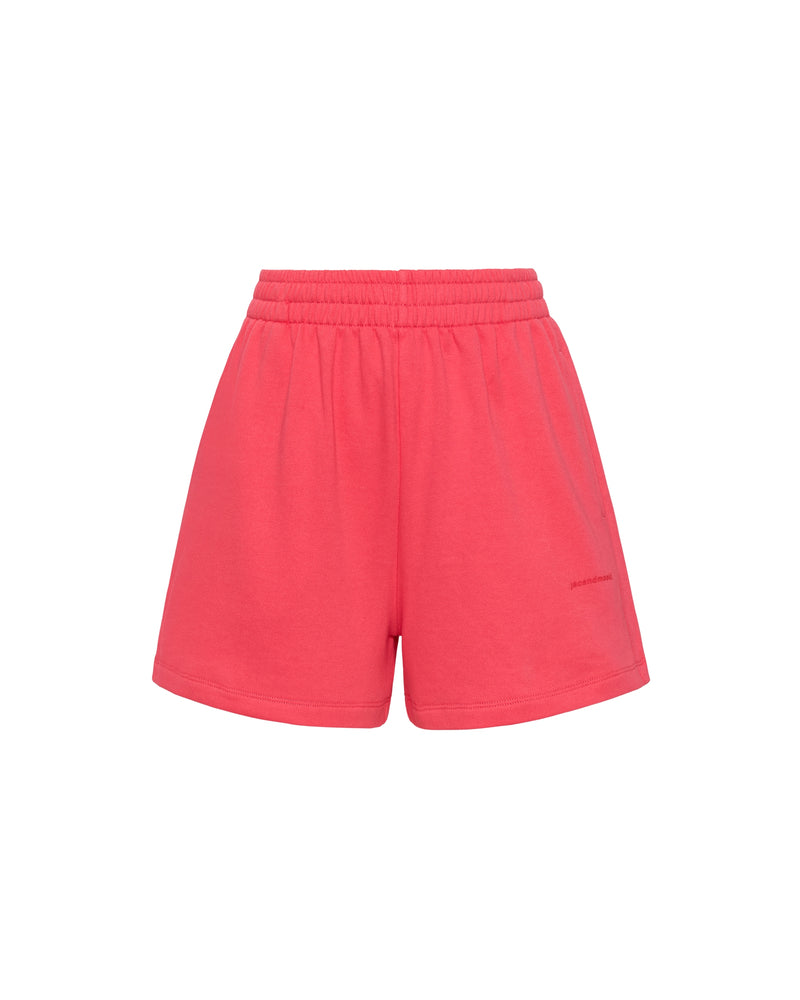 ESSENTIAL SWEAT SHORT - ROUGE RED