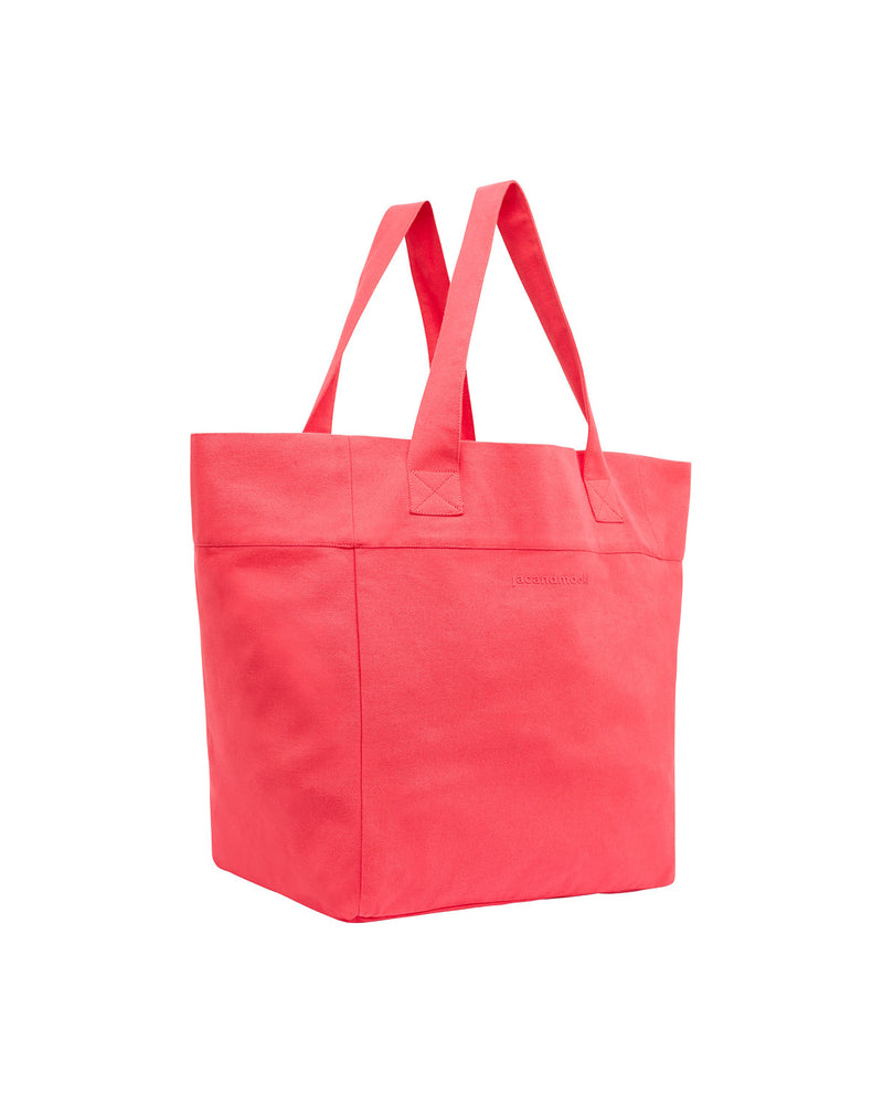 LARGE TOTE - ROUGE RED