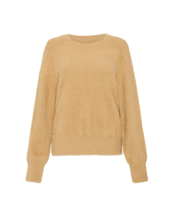 CREW JUMPER - WHEAT