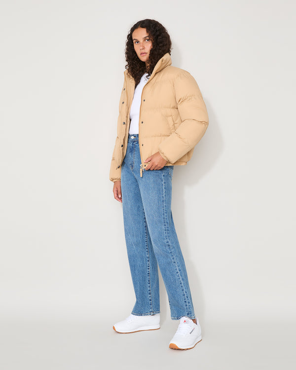 SPORTS PUFFER - CARAMEL