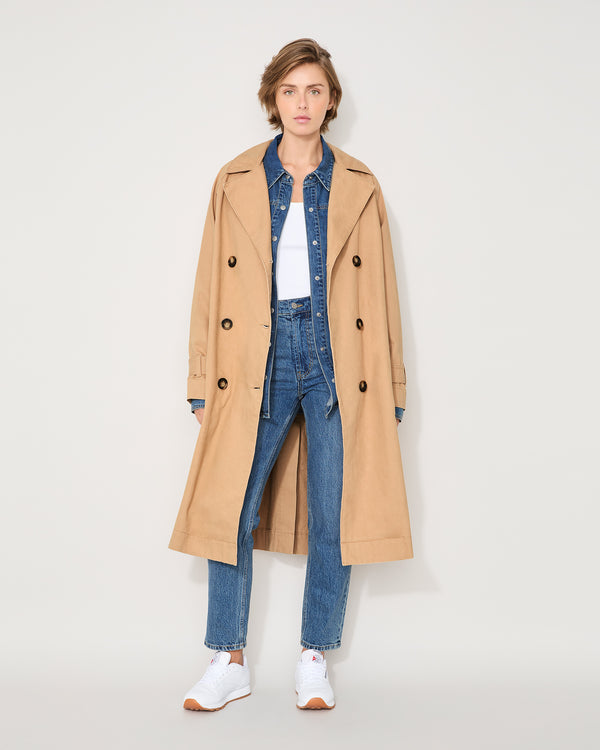 TRENCH COAT - TAN