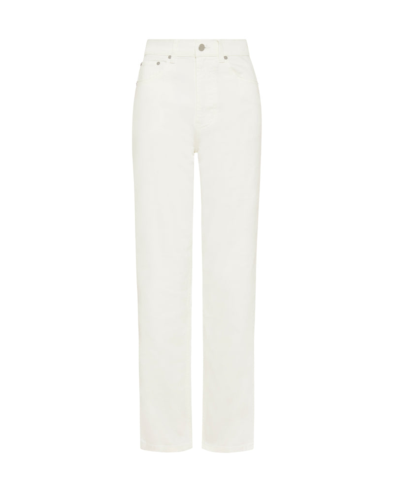 WIDE LEG JEAN - OFF WHITE